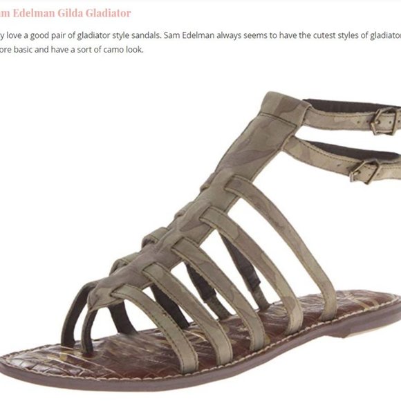 Sam Edelman Gilda Gladiator Strap Sandals - Picture 2 of 4